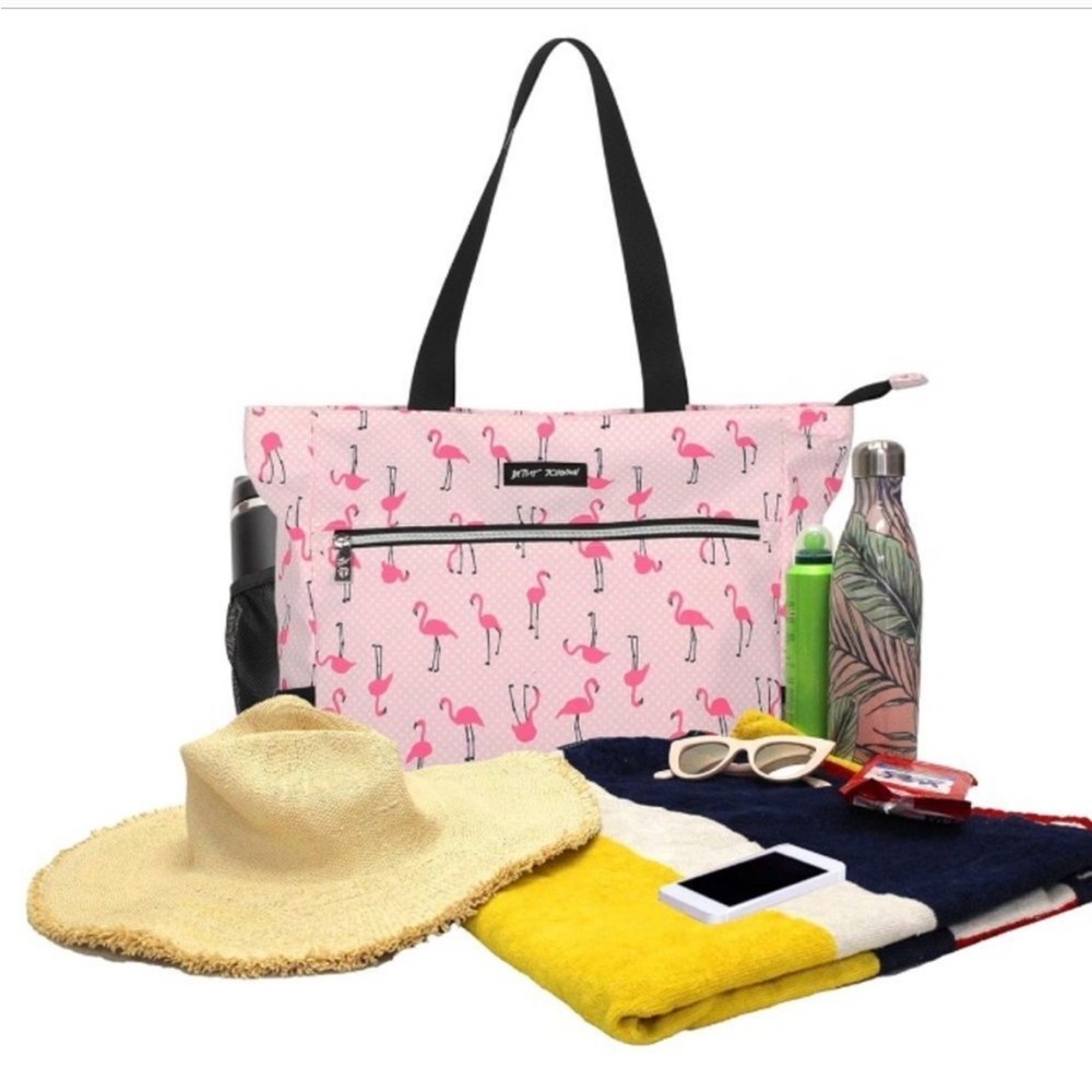 ☀️Betsey Johnson Pink Flamingo Tote Bag - Picture 10 of 13